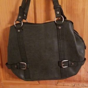 Grey never used purse